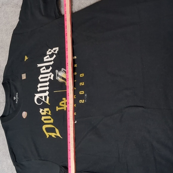 FANATICS Los Angeles Branded 2020 Dual City Champions Dos Angeles Shirt SZ large - Picture 4 of 8